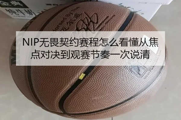 NIP无畏契约赛程怎么看懂从焦点对决到观赛节奏一次说清 | weilaitiyu